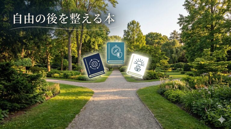 FIRE後に本当に役立つ本ベスト3｜孤独・不安・無気力に備える