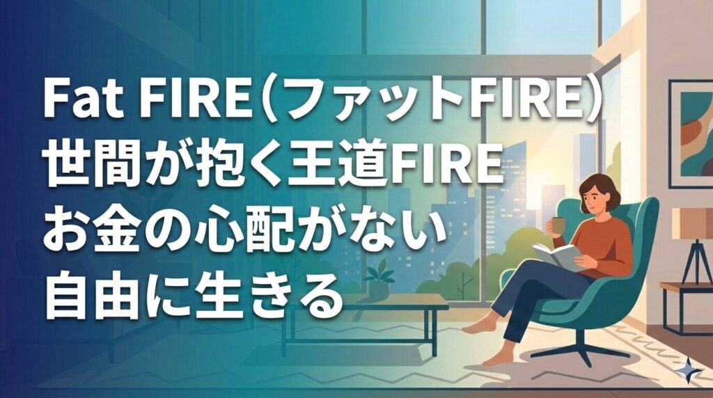 Fat FIRE(ファットFIRE)の簡単説明